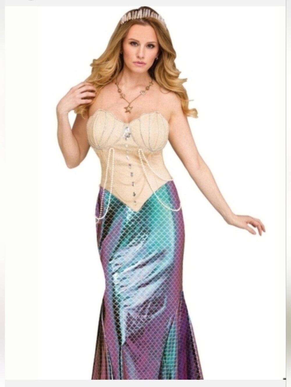 walmart Adult Mermaid costume sixe medium 8-10 costume party Halloween Cosplay